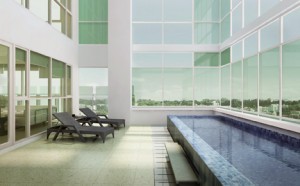 West Tower Sky pool unit